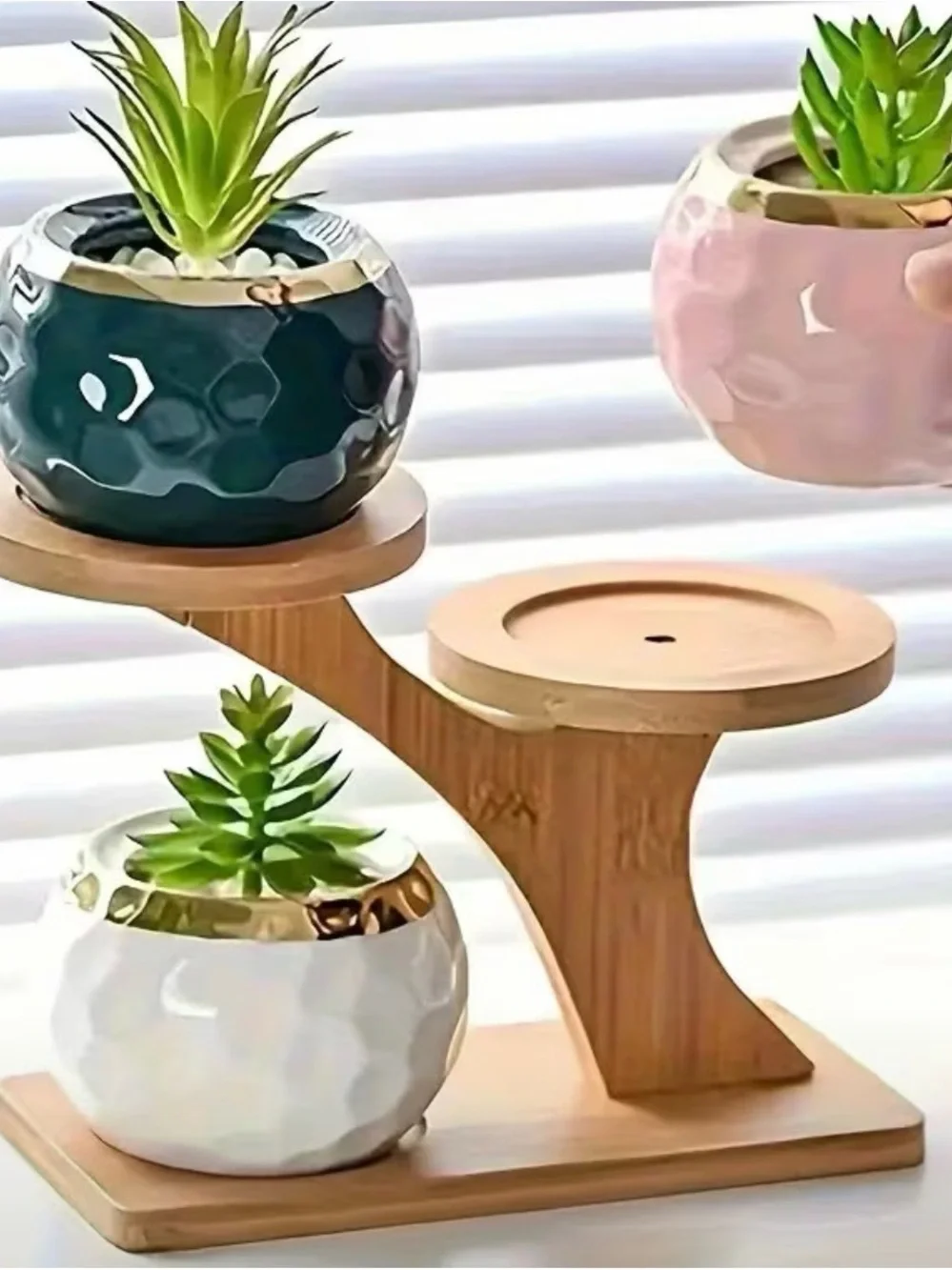 Bamboo Plant Stand - pots not included